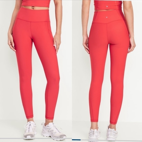 Old Navy active powersoft high rise legging dusty rose size large tall - Picture 1 of 9